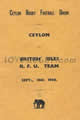 Ceylon British Isles 1950 memorabilia